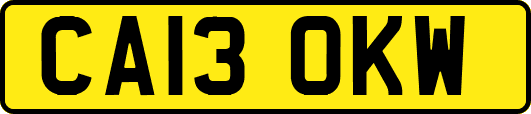CA13OKW