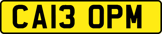 CA13OPM