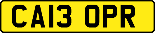 CA13OPR