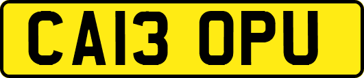 CA13OPU