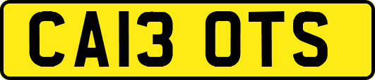 CA13OTS