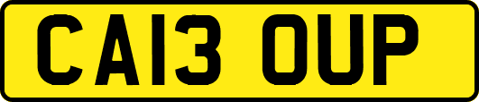 CA13OUP