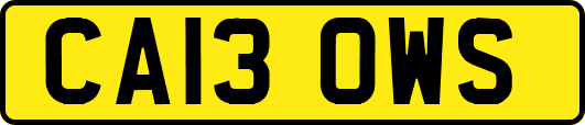 CA13OWS