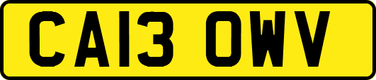 CA13OWV