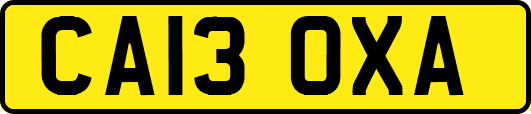 CA13OXA