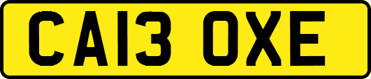 CA13OXE