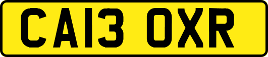 CA13OXR