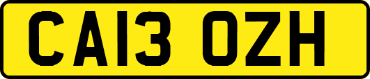 CA13OZH