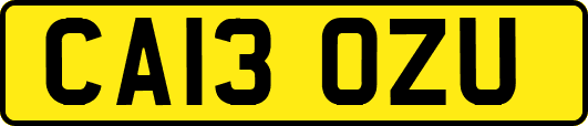 CA13OZU