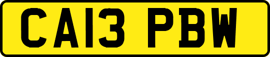 CA13PBW