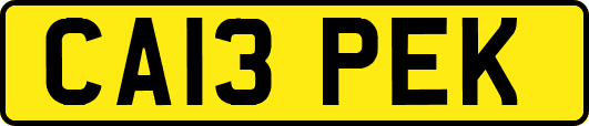 CA13PEK