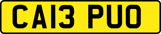CA13PUO