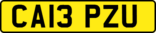 CA13PZU