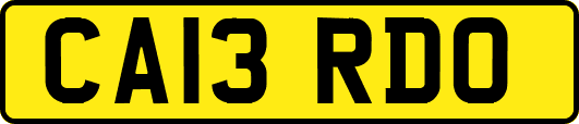 CA13RDO