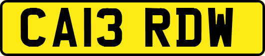 CA13RDW