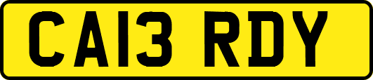 CA13RDY