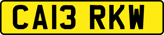 CA13RKW