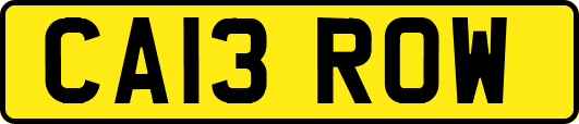 CA13ROW