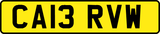 CA13RVW