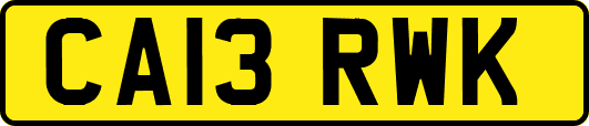 CA13RWK