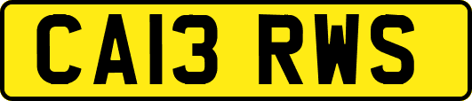 CA13RWS