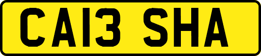 CA13SHA
