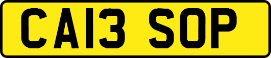 CA13SOP