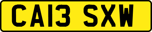 CA13SXW