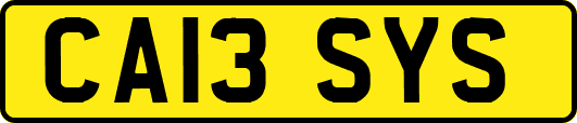 CA13SYS
