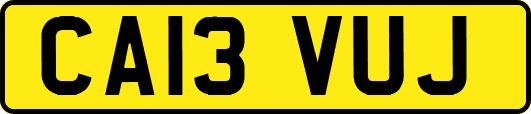 CA13VUJ