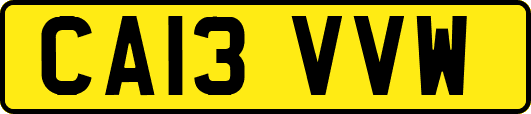 CA13VVW