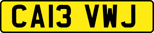 CA13VWJ