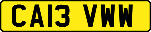CA13VWW