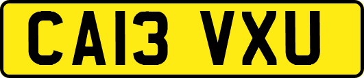 CA13VXU
