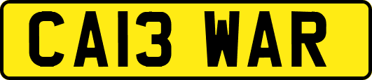 CA13WAR