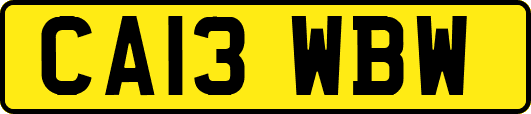 CA13WBW