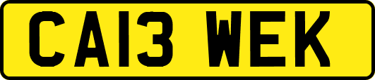 CA13WEK