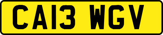 CA13WGV