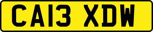 CA13XDW
