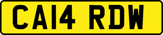 CA14RDW