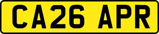 CA26APR