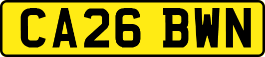CA26BWN