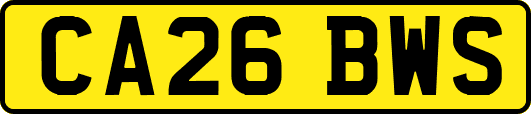 CA26BWS