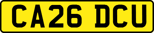CA26DCU