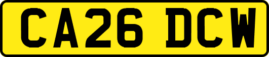 CA26DCW