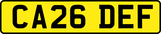 CA26DEF