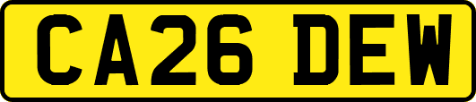 CA26DEW