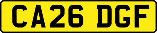 CA26DGF