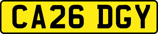 CA26DGY