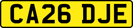 CA26DJE